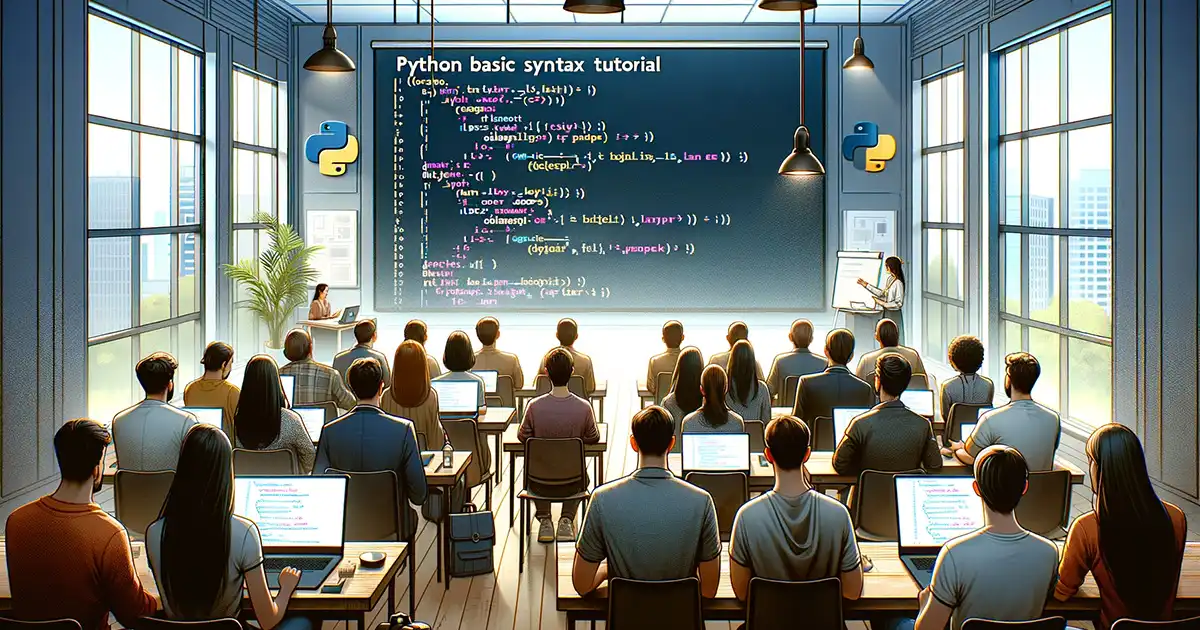 Python 基礎語法教學 - 封面圖